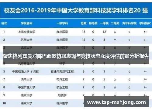 聚焦格列兹曼对阵巴西欧协联表现与竞技状态深度评估前瞻分析报告